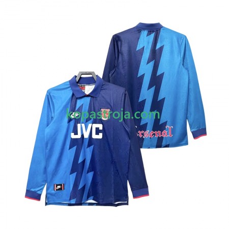 Billiga Fotbollströjor Arsenal 1995 Retro Borta tröja 1996 Långärmad